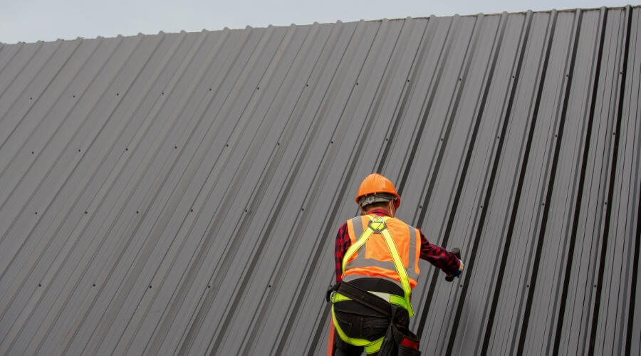 Professional metal roof installation services in Skanee, MI